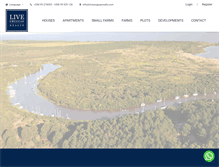 Tablet Screenshot of liveuruguayrealty.com